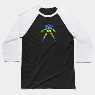 God Designed Me In Creative Mode! Baseball T-Shirt